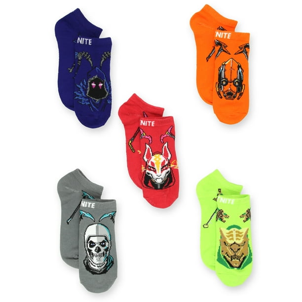 Fortnite Bracelet Walmart Fortnite Fortnite Battle Royale Gamer Boy Girl Teen Adult 5 Pack No Show Socks Vz079bnsza Walmart Com Walmart Com