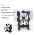 thumbnail image 2 of A-26 Mini Air Operated Paint Pump, Double Diaphragm Pressure-stabilized Diaphragm Pump Mini Pneumatic Diaphragm Paint Pumps ,Durable Construction, 2 of 7