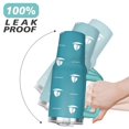 thumbnail image 6 of 40oz Ocean Nautical Anchor Stainless Steel Flip Straw Tumbler Spill Proof Travel Cup Double Wall Vacuum Insulated Coffee Mug with Top Handle, 6 of 6
