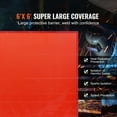 thumbnail image 4 of SKYSHALO Welding Barrier, 6x6 FT, Flame-Retardant Vinyl Safety Screen with UV Shielding, Equipped with Mounting Grommets, Ideal for Workshops and Industrial Settings, 4 of 9