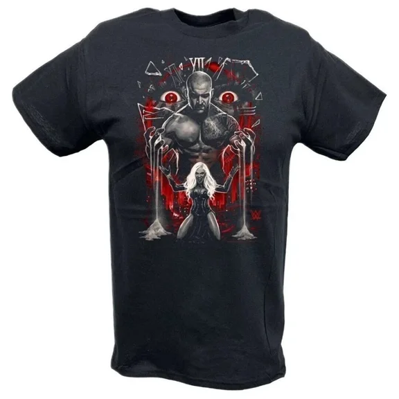 WWE Karrion Kross Scarlett Animated Black T-shirt