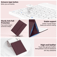thumbnail image 5 of GKABXY for iPad 11th 10th Generation Case with Keyboard - Wireless Detachable Folio Keyboard Cover with Pencil Holder for iPad 11-inch A16 2025 10th Gen 10.9 Inch 2022（Burgundy）, 5 of 10
