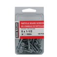 thumbnail image 2 of 100 Pack #8 x 1-1/2" Flat Head Zinc Plated Particle Board Screws, 2 of 2