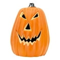 thumbnail image 4 of Pumpkin Lamp Post Light Cover Lantern Halloween Decoration, Pumpkin Statue Table Decor, Decorative Bucket Party Arrangement for Home Office, Haunt House Indoor Outdoor Festive Display, 4 of 5