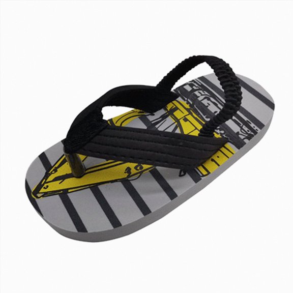 Gubotare Boys Girls Open-Toe Sandals Summer Beach Water Slides Sandals(Toddler/Little Kid) Size 6.5(Grey,6.5 Toddler)