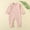 Pink, variant on SERTG Infant Long Sleeve Bodysuit Ribbed Zipper Spring Summer Lightweight Comfort Everyday Rompers Baby One-Piece Garment(Green,6-9 Months)