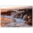 thumbnail image 1 of Picture-Tiles.com: Beach Ceramic Tile Wall Mural WAL500057-64L. 48"W x 32"H using (24) 8" x 8" Ceramic Tiles-Satin Finish, 1 of 3