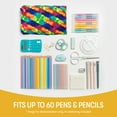 thumbnail image 5 of ZIPIT Colors Pencil Case, Large Capacity Pouch for Boys & Girls (Kaleidoscope), 5 of 8
