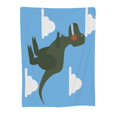 thumbnail image 1 of Cartoon Tyrannosaurus Predator Throw Blanket, Super Soft Anti-Pilling Flannel Bed Blankets, 40"x30", 1 of 8