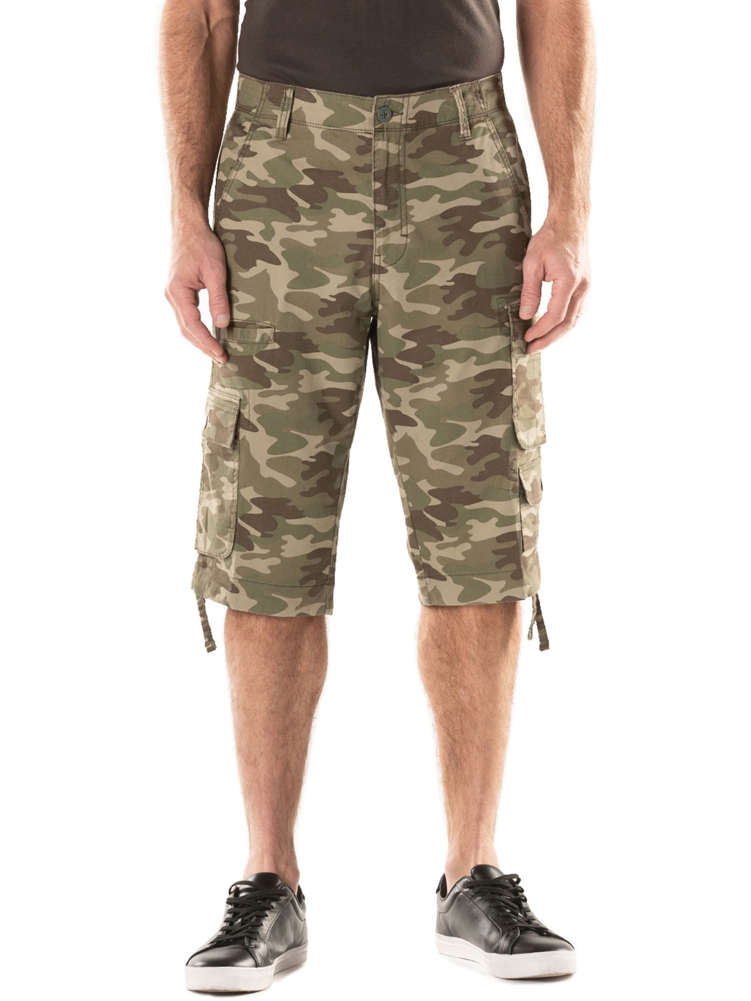 george flex waist cargo shorts