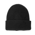 thumbnail image 4 of ASFGIMUJ Fashion Couples Women Men Worn Down Style Sport Pure Color Keep Warm Winter Outdoor Knitted Hats Black One Size, 4 of 5