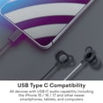 thumbnail image 4 of MEE audio SleepTones USB-C Wired Silicone Sleeping Earbuds with Built-In Mic & Volume Controls, 4 of 9