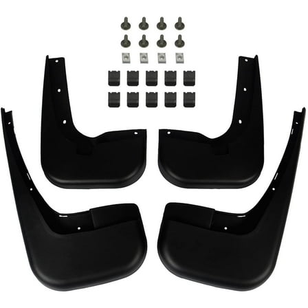 A-Premium Splash Guards Mud Flaps Mudguards Replacement for Mercedes-Benz W639 Series Vito Base 2011-2015 Standard Passenger Van 4-Door Front and Rear 4-PC