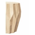 thumbnail image 3 of HomeRoots 523984 23 in. White Solid Wood Round End Table, 3 of 4