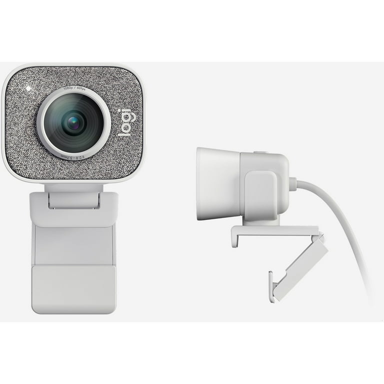 Logitech - StreamCam Plus Webcam - White