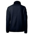 thumbnail image 3 of Women's Cutter & Buck Navy Detroit Tigers Americana Logo Cascade Eco Sherpa Full-Zip Fleece Jacket, 3 of 3