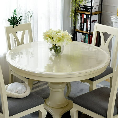 42 Inch Clear Round Table Cover 2mm, 42 Inch Round Table Protector