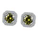 thumbnail image 5 of Pendientes de diamantes de imitación delicados para fiesta, compromiso, aniversario Yinane Aretes, 5 of 8