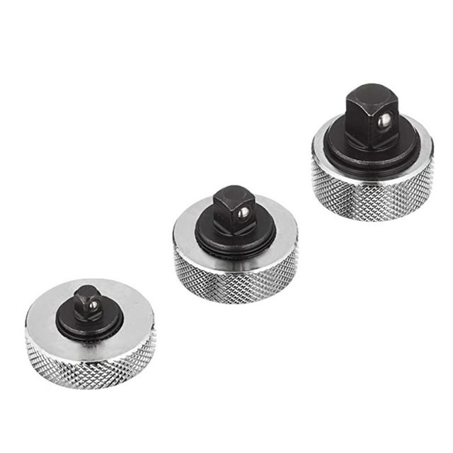 Mistaha 3-Piece Mini Ratchet Socket Wrench Set with Chrome Plated Iron Shell, Knurled Handle, and Compact Design - 1/4", 3/8", 1/2" Drive Ratchets - Durable Carbon Steel Material - Ideal for