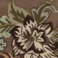 thumbnail image 6 of SAFAVIEH Blossom Abby Floral Flowers Wool Area Rug, Brown/Multi, 4' x 6', 6 of 7