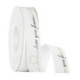 thumbnail image 5 of BLESIYA Valentine's Day Ribbon Cake Decoration Heart Ribbon for Home Holiday Wedding White, 5 of 8