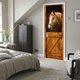 thumbnail image 3 of Gwong Decoración hogareña 2 unids / set Efecto 3D Patrón de caballo Pegatina de pared Fácil de aplicar Pegatina de PVC desmontable Decoración para el hogar Gwong 21079089, 3 of 6