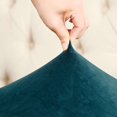 thumbnail image 7 of HCJKDU Velvet Couch Cushion Covers, Soft Sofa Seat Covers for Sectional Cushion Couch Washable, Sofa Slipcover with Elastic Bottom, Non-Slip Furniture Protector, 7 of 7