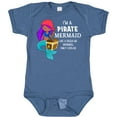 thumbnail image 3 of Inktastic I'm a Pirate Mermaid-like a Regular Mermaid, Only Cooler Boys or Girls Baby Bodysuit, 3 of 5