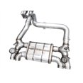 thumbnail image 2 of Fits 2021-2023 Jeep Wrangler JL AWE Tuning Exhaust System Kit 3025-41392 SwitchPath Cat-Back System; Stainless Steel; With Muffler; Dual Exhaust With Dual Exit; Rear Exit; With Quad BashGuards, 2 of 4
