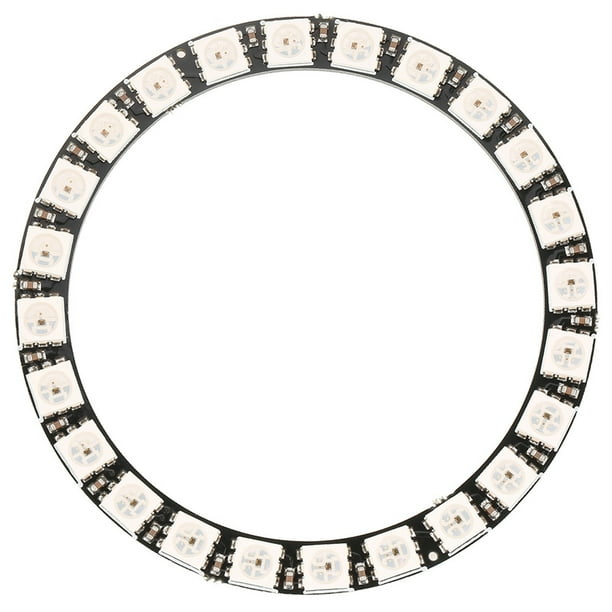 Anillo De Lámpara De 24 LED Con Controladores Integrados, Luz Circular Inteligente Redonda Para AVR, PIC, Mbed