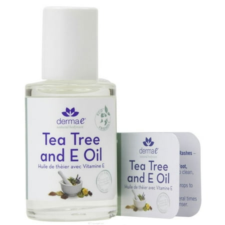 Derma E Tea Tree and Vitamin E Oil, 1 Fl Oz