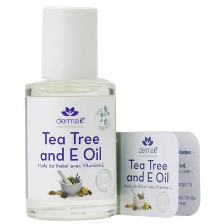 Dermal Vitamin - Derma E Tea Tree and Vitamin E Oil, 1 Fl Oz
