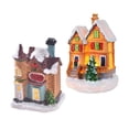 thumbnail image 1 of Mini Casa Iluminada Estatua Ornamento Luz Miniatura Pueblo Estilo A+Colección De Figuras Navideñas Village Para Decoración De Alféizar De Mesa Coral EstiloL Baoblaze  none, 1 of 9