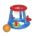 thumbnail image 1 of Emocionantes juguetes acuáticos para niños Canasta de baloncesto acuático y aros para piscina y playa Juegos interactivos para padres e hijos, 1 of 6