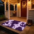 thumbnail image 7 of Dtchengua Western Cow Print Bath Mats 16x24 Inch for Bathroom, Soft Absorbent Cow Bath Rug for Kitchen Bathroom Laundry Bedroom Living Room Decoration(Purple), 7 of 7