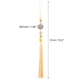 thumbnail image 2 of Pendants with Tassels, Gold Classic Bells Tassel Pendant 1pack 31cm/12.2" DIY Craft Decoration, 2 of 4
