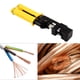 thumbnail image 5 of Herramientas de corte de cable del módulo de red Corte de cable del marco del módulo RJ45 (amarillo) Ehuebsd Para estrenar, 5 of 8