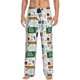 thumbnail image 1 of Balery Back To School A Pantalones de pijama para hombre, pijama ultraligero, pantalón de descanso-X-Large, 1 of 6