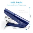 thumbnail image 5 of KW-triO Desktop Stapler 20Sheet Capacity for Paper Binding Reduced Effort Suitable for 24/6 26/6 Staples for Shop School Office Home Supplies, 5 of 5