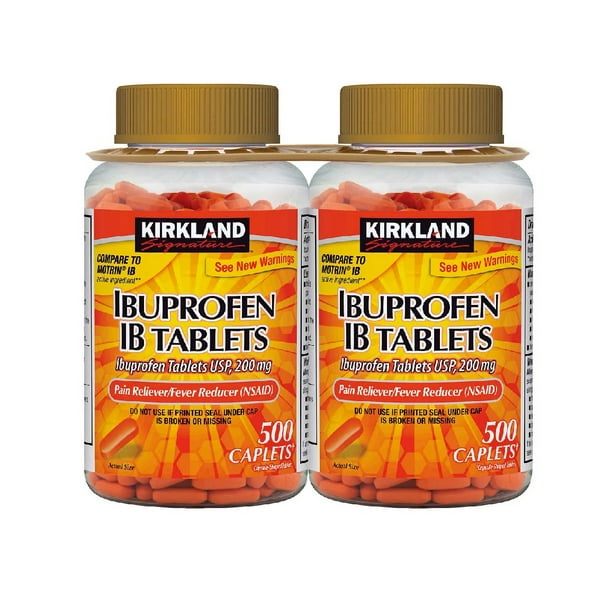 Kirkland Signature Ibuprofen IB, 200 mg, 1,000 Caplets