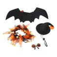 thumbnail image 2 of Halloween Pet Costume Set Outfits for Small Medium Dogs Cats Kitten Apparel, 2 of 5