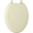 thumbnail image 2 of Achim Fantasia 19" Elongated Wood Toilet Seat, Elongated, Off White, 2 of 3