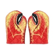 Lobster Claw Oven Gloves Heat Resistant Thick Padded Funny Cooking Mitts Kitchen Tool TILIYHELLO