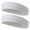 White, variant on WTXUE Headbands for Women, Women Absorption and Sweat Wicking Sports Cotton Thick Pile Cloth Wweat Proof Belt, White