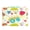 WSWES185, variant on Cute colorful dragon pattern Foldable Kids Toy Chest with Flip-Top Lid, Collapsible Fabric Toy Storage Organizer/Bin/Box/Basket/Trunk for Toddler
