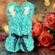 thumbnail image 5 of Regalo del Día de San Valentín: Conejo de abrazo de rosa simulada, conjunto de espuma de abrazo de flor eterno Conejo D, 5 of 6