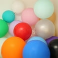 thumbnail image 3 of BalsaCircle 2 Blue Matte 32" Large Latex Plain Balloons, 3 of 6
