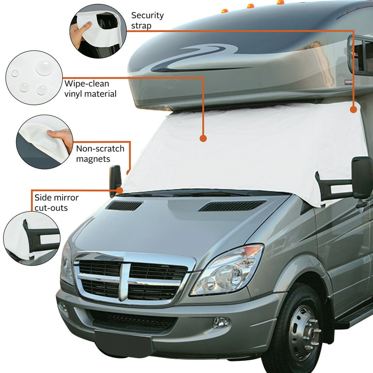 Custom Hood Bra: Protection & Style for Your Sprinter Van or RV