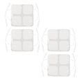 thumbnail image 4 of Parche de electrodo autoadhesivo reutilizable, almohadilla de electrodo cuadrada de repuesto para máquina TENS de 1,6 pulgadas, 16 Uds., 4 of 8