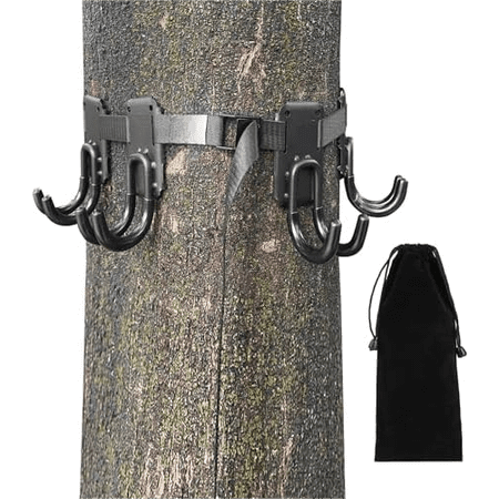 Treestand Strap Hangers with Metal Hooks for Tree Stand Platform Saddle Hunting Gears$$Other